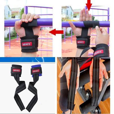 Dây kéo Lưng Lifting Straps hỗ trợ tập thể hình, Dây kéo lưng tập Gym AOLIKES (1 Đôi) DKL-22