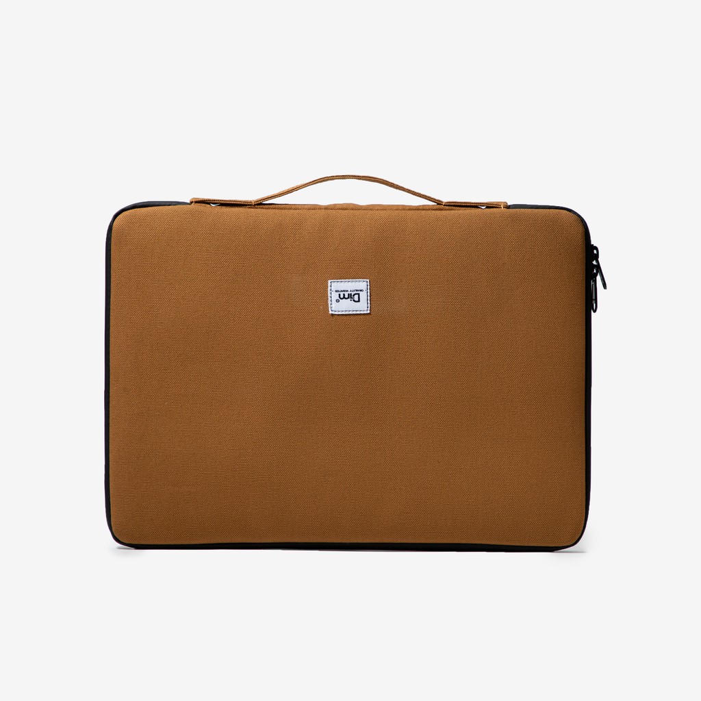 Túi Chống Sốc Laptop DIM Laptop Case (Dành Cho Máy 13 inch, Chia Ngăn Nhỏ Tiện Lợi) - Màu Đen / Xám / Vàng