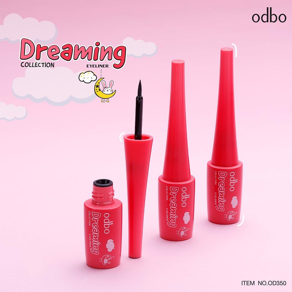 Kẻ Mắt Nước Dạng Đầu Bút Lông Odbo Dreaming OD350