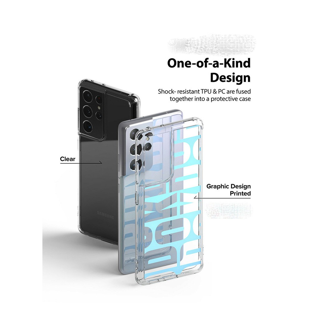Ốp lưng Galaxy S21 Ultra/ S21 Plus RINGKE Fusion Design Dokdo_ Hàng Chính Hãng
