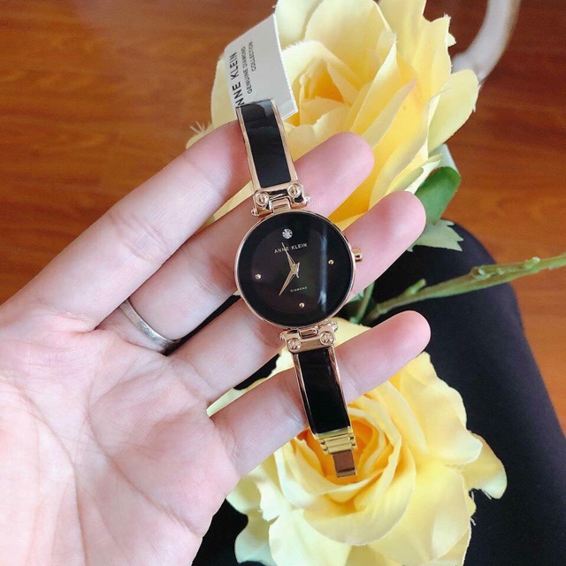 Đồng hồ nữ ANNE KLEIN dáng kiềng model AK/1980BKGB và AK/1980BMRG