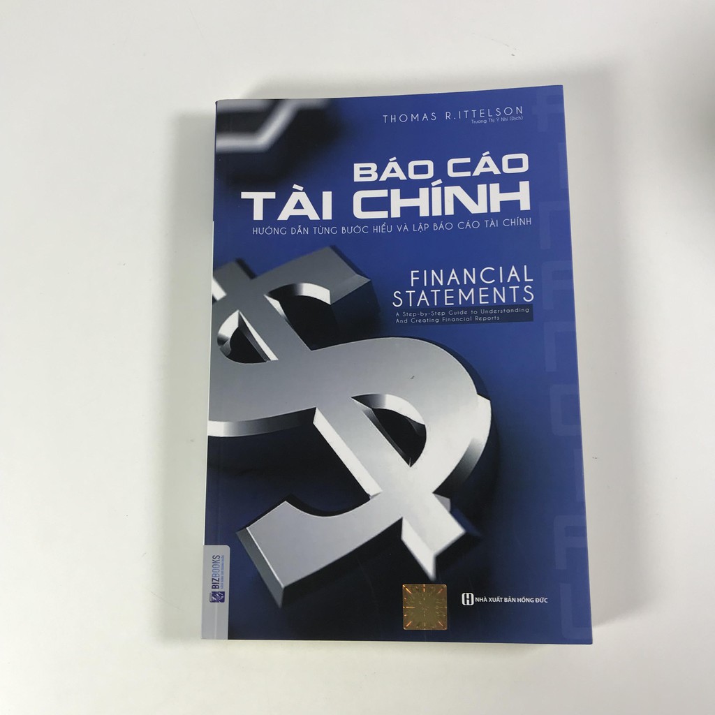 Sách - báo cáo tài chính tặng kèm bookmark - ảnh sản phẩm 3