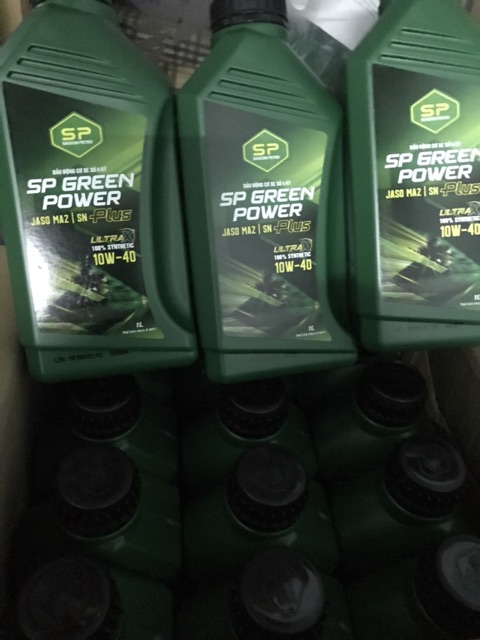 [nhà phân phối] Dầu nhớt xe số  sp green power Sài Gòn petro đủ loại xe