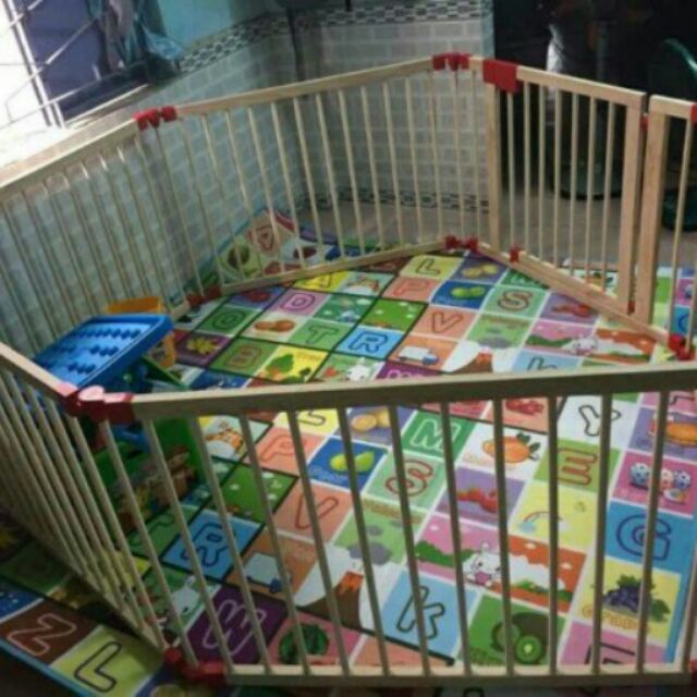 Cũi 5d 6 cánh Playpen cho bé