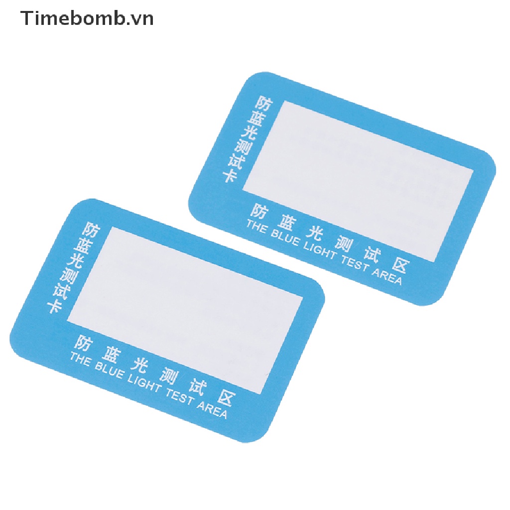 Bộ 10 Dụng Cụ Kiểm Tra Kính Phân Cực Màu Xanh Dương Có Thể Tá