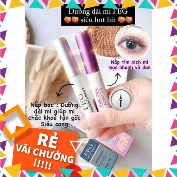 Combo Serum Dưỡng Mi Feg Toàn Diện , Siêu Hot Mi Dài, Dày Cong Vút Sau 14 Ngày