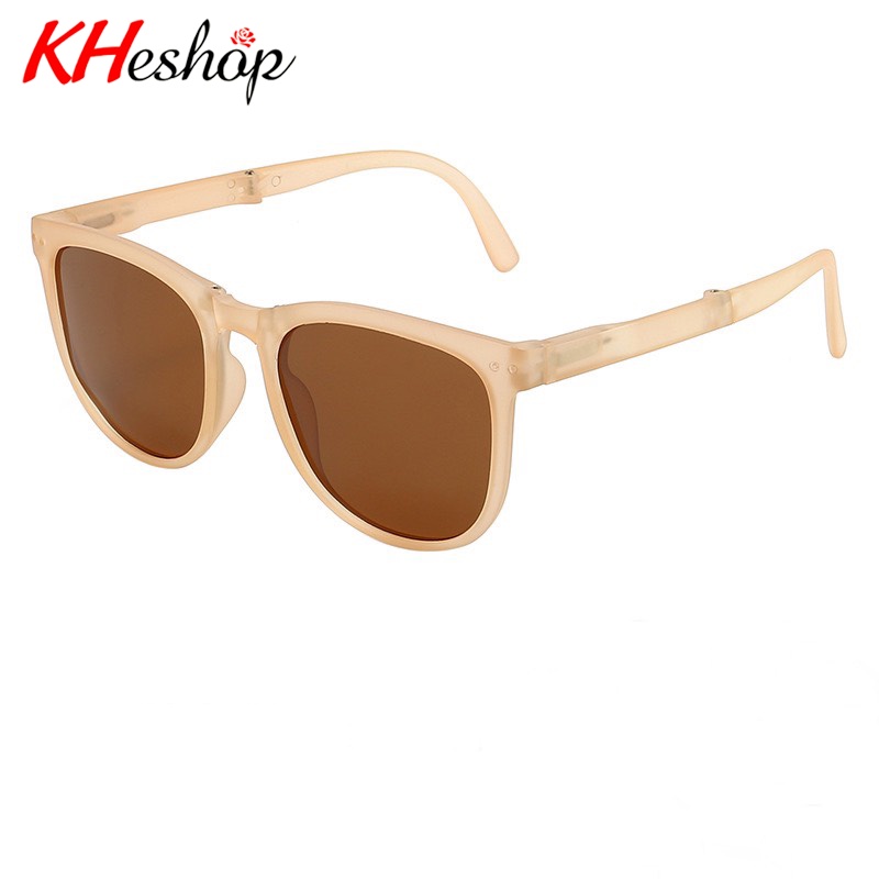 [Hè 2022] Kính Râm  Thời Trang tròng phân cực, gọng gấp tiện lợi form vuông bầu dễ phối đồ, có bán hộp kèm mã Y2201