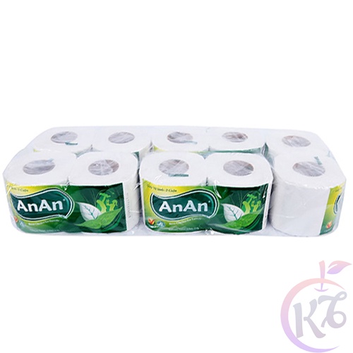 Set 10 cuộn Giấy vệ sinh An An - có lõi