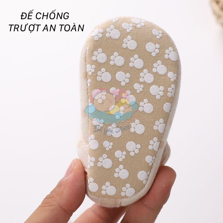 Giày tập đi cho bé trai – Giày tập đi cho bé gái dễ thương cho bé tập đi, chống trơn trượt (Baby Shoes)