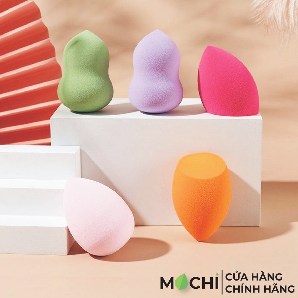 Mút Tán Kem Nền Maycreate Mềm Mại Giọt Nước l Hồ Lô l Vát Chéo Trang Điểm Da Nội Địa Trung MOCHI SHOP