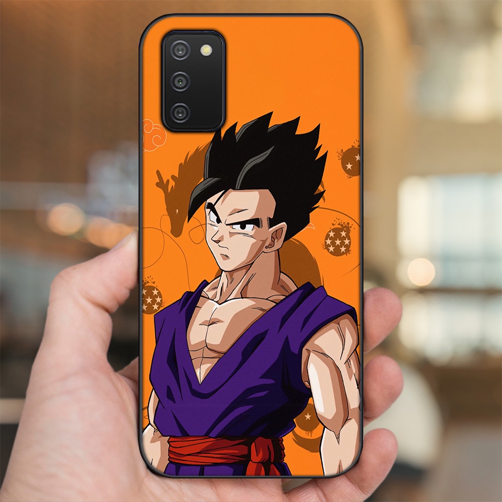 Ốp lưng Samsung A03S viền đen in hình Gohan Dragon Ball
