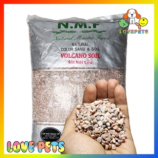 Sỏi núi lửa nhà mình farm - túi 1kg - sỏi trải nền bể cá