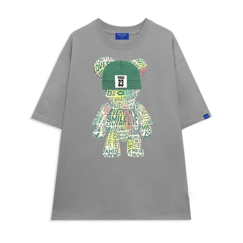 Áo thun Cotton Full size unisex gấu 23