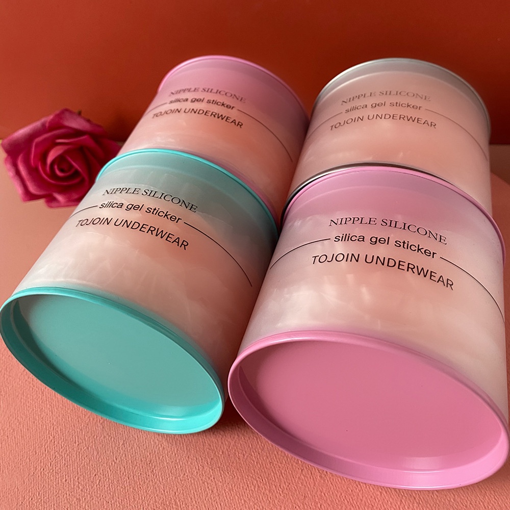 Set 4 Cặp Miếng Dán Ngực Bằng Silicone Chống Va Đập Thoáng Khí Dành Cho Nữ