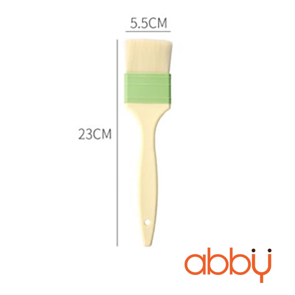 Chổi phết bánh cán nhựa xanh 5cm