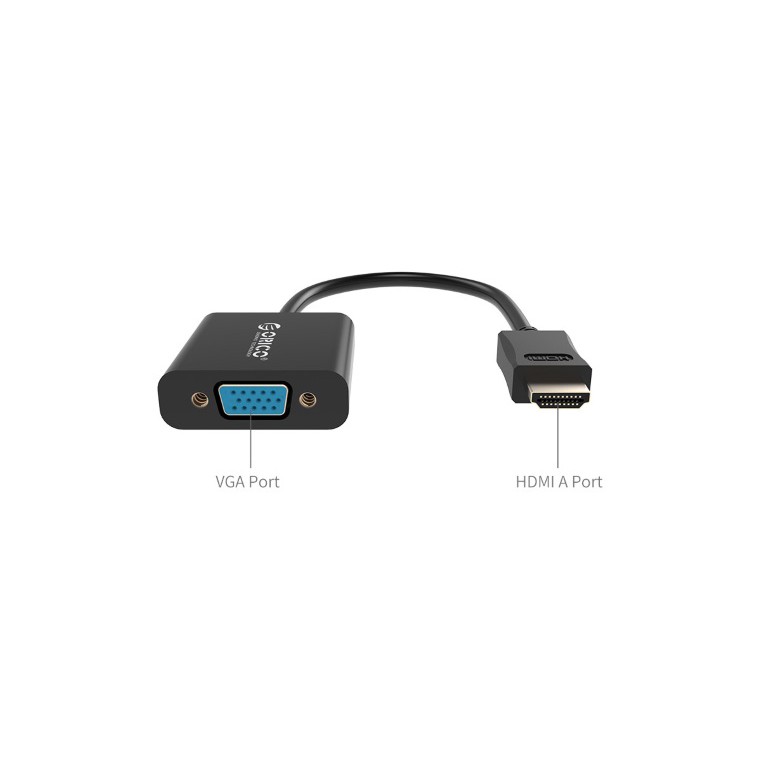 Cable HDMI To VGA  💎𝓕𝓡𝓔𝓔𝓢𝓗𝓘𝓟💎 Cáp Chuyển Đổi HDMI ra VGA (BH 1 Tháng) SPTECH COMPUTER