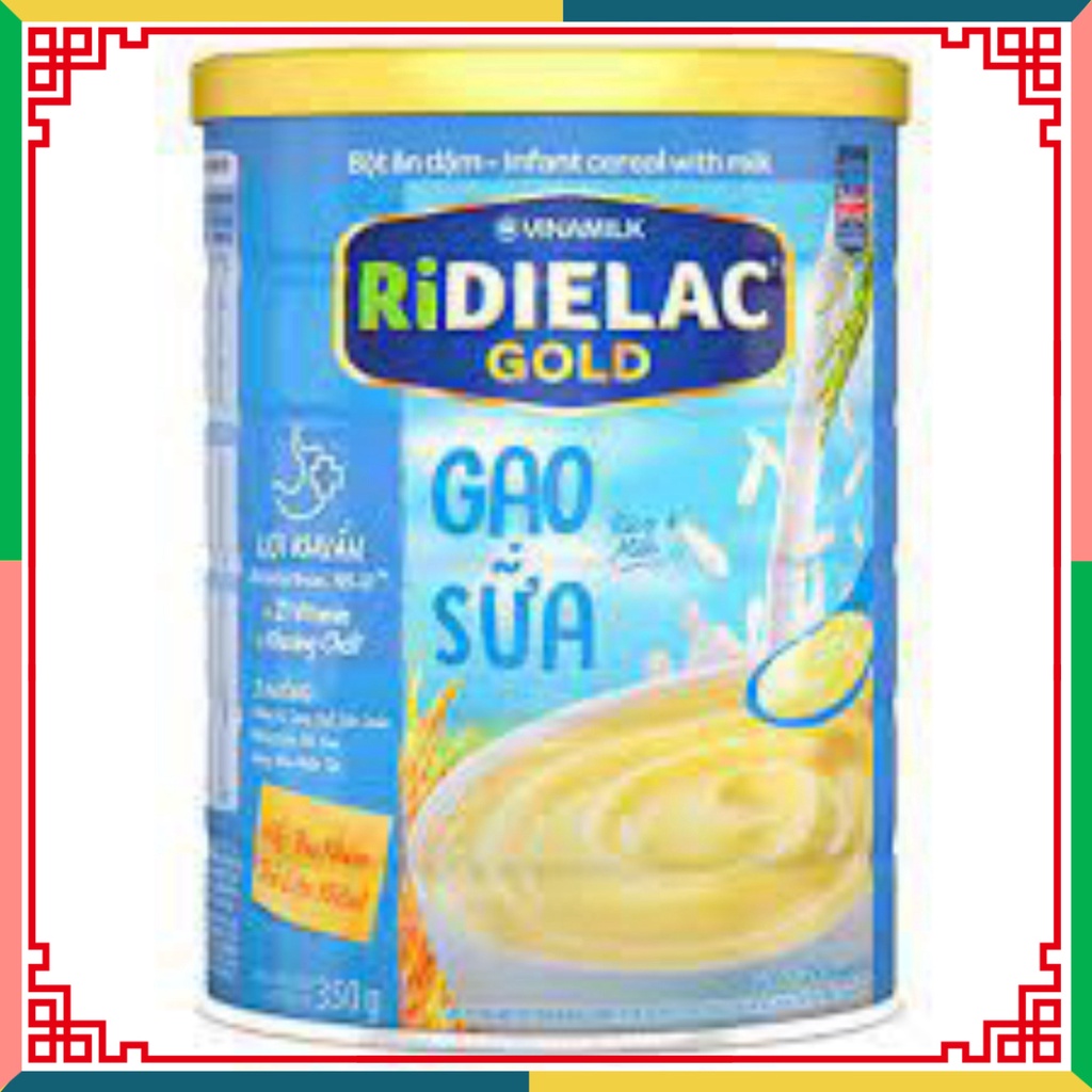 Bột Ăn Dặm Ridielac Gold Vinamilk Đủ Vị Lon 350g