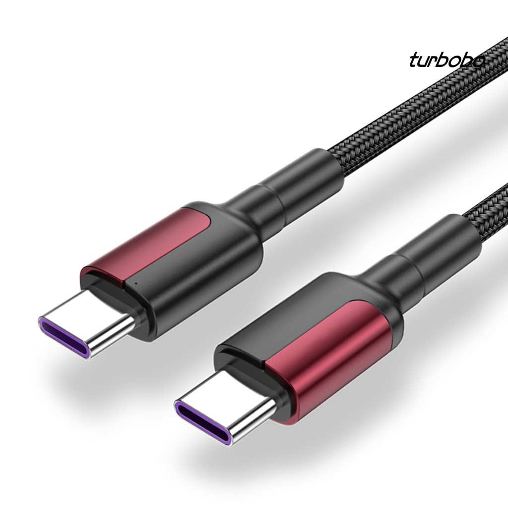 Dây Cáp Sạc Nhanh PD Truyền Dữ Liệu Hai Đầu Type C 60W Cho Điện Thoại Di Động