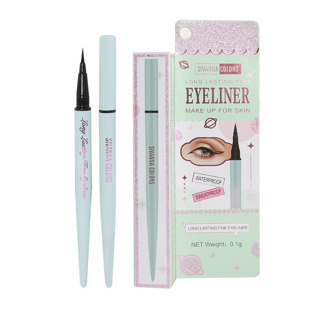 Kẻ Mắt Nước Sivanna Colors Luxury Deep Eyeliner ES8008 - Eyeliner long lasting fine ES8016