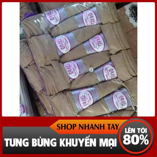 [ Sale 50% ] Lố 10 đôi tất da chân Hàn Quốc siêu dai thời trang lamer