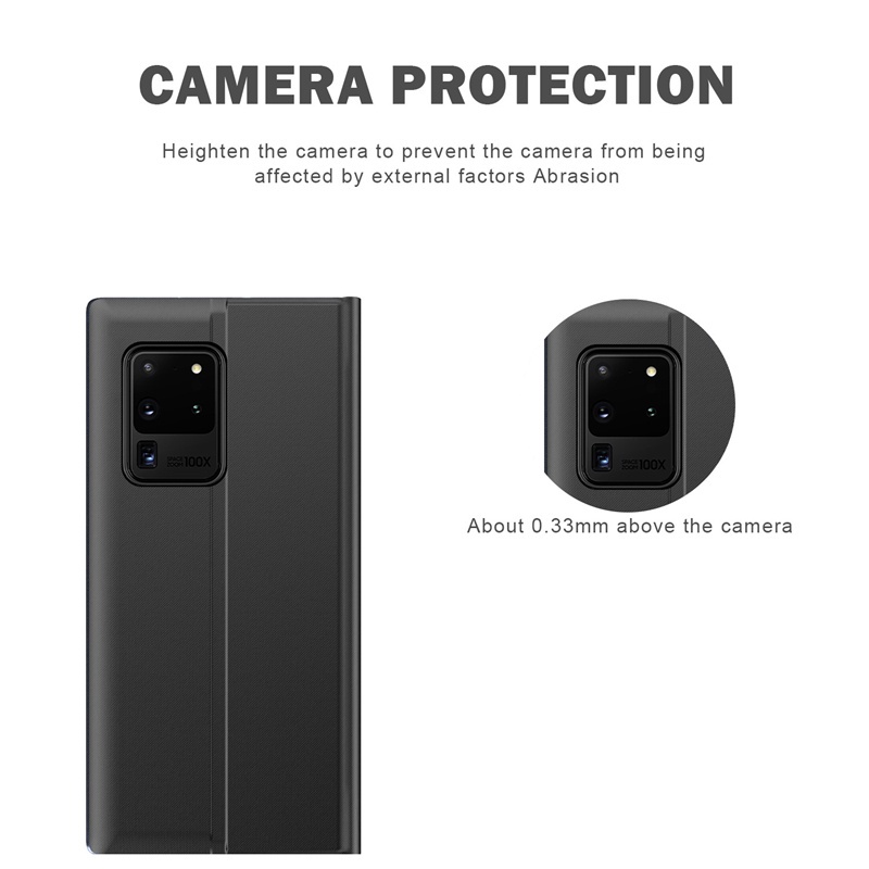 Ốp Điện Thoại Nắp Lật Từ Tính Chống Rơi Cho Samsung Galaxy Note 8/9/10 Plus/20 Ultra/10 Lite