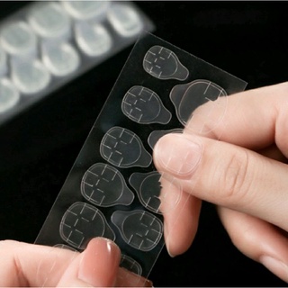 Tấm keo dán móng giả nail tấm dán nail silicon keo 24h