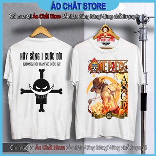 (VIDEO THẬT) Áo thun ONE PIECE PORTGAS D .ACE cực chất | Áo ACE Hỏa Quyền mẫu mới OP85