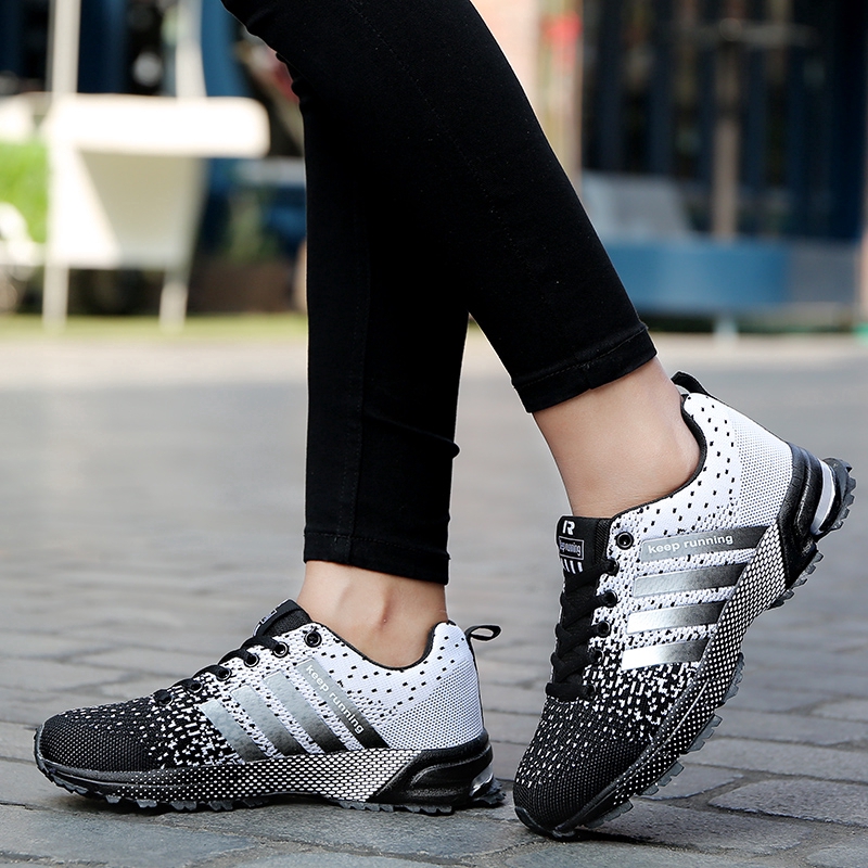 Giày thể thao siêu nhẹ thoáng khí chống trượt thời trang cho cặp đôi size 35-47