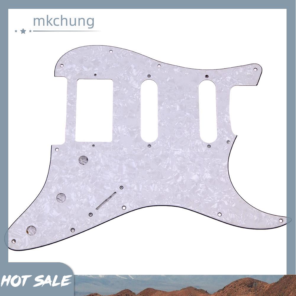 FENDER Miếng Dán Bảo Vệ Pickguard Cho Đàn Guitar Điện 3 Lớp Bằng PVC
