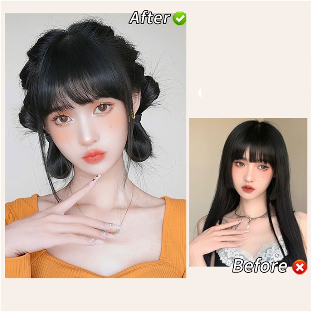 1 Kẹp Tóc Giả Thắt Nơ Lớn Thời Trang Cho Nữ