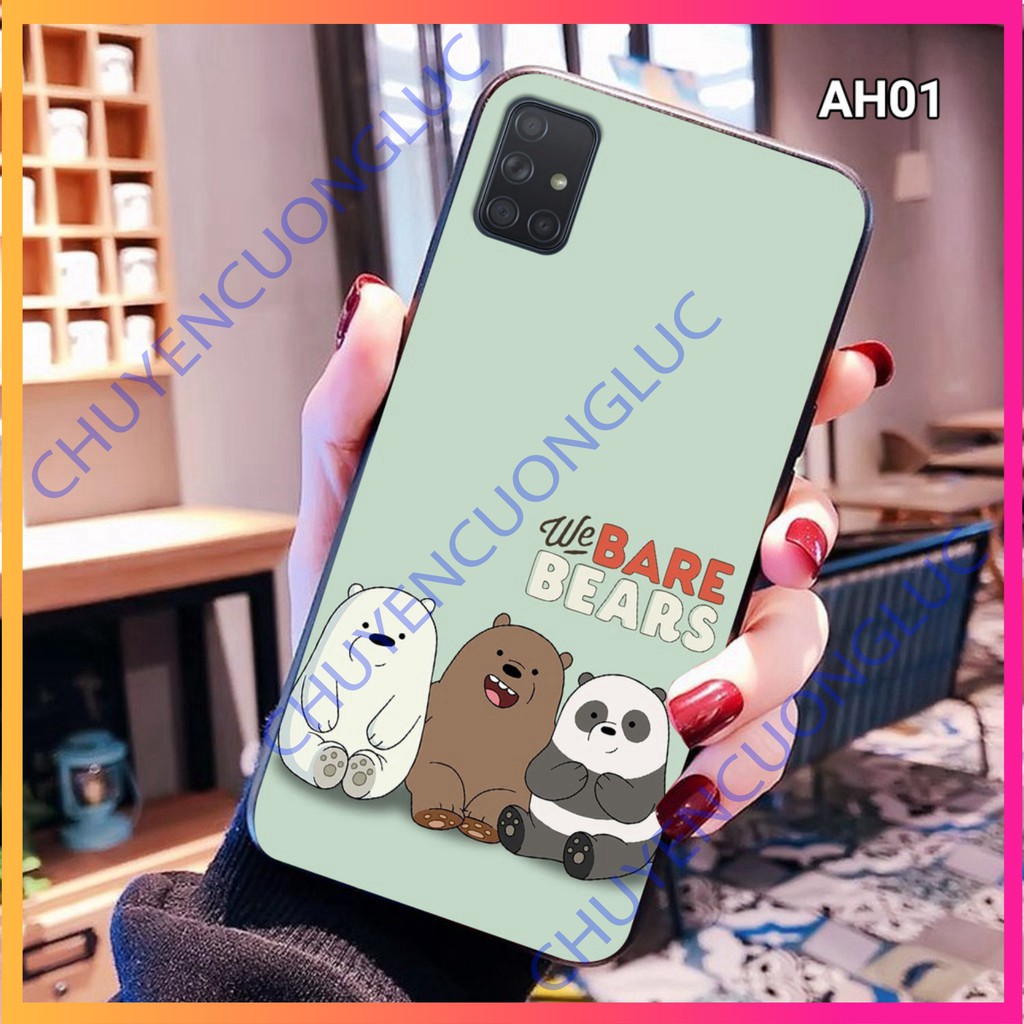 [HOT] Ốp lưng Samsung Galaxy  A31 - A51 - A71 - M51 - A30S - A50 - A50S in hình gấu We Bare Bears | BigBuy360 - bigbuy360.vn