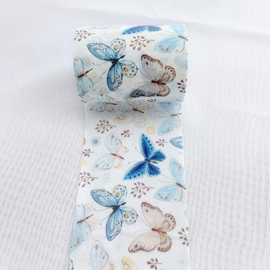 AM145  Cuộn washi Fluttering Butterfly hãng The Washi Tape Shop - Chiết lẻ theo mét