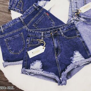 Combo quần short jean nữ cho sỉ