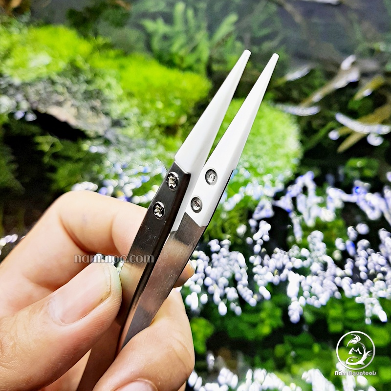 Nhíp INOX Đầu Sứ Giúp Kẹp Chính Xác - Chịu Nhiệt Cao - Chống Mòn - Chống Gỉ Sét