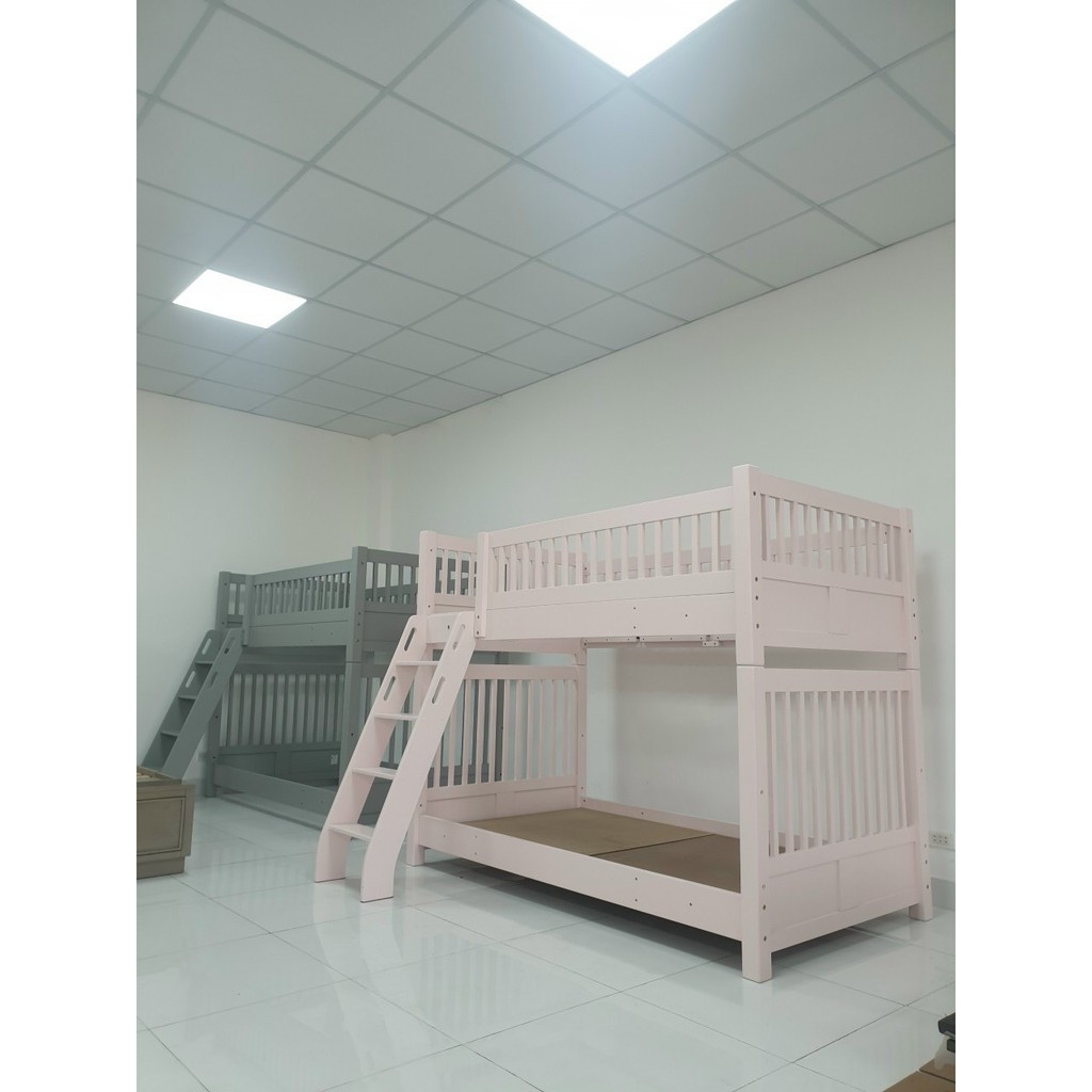 Giường 2 tầng cho bé - thang chắc chắn an toàn cho bé | BigBuy360 - bigbuy360.vn