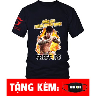 [SIÊU RẺ] ÁO FREE FIRE - Kla| Áo Game Garena đẹp tặng kèm bịt mặt freefire cực ngầu
