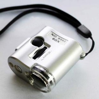 Kính lúp mini 60X V2  có đèn Led .