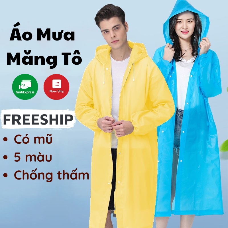 Áo Mưa, Áo Mưa Chống Thấm Kiểu Dáng Hàn Quốc Thời Trang - GIA DỤNG TRẦN PHÚ