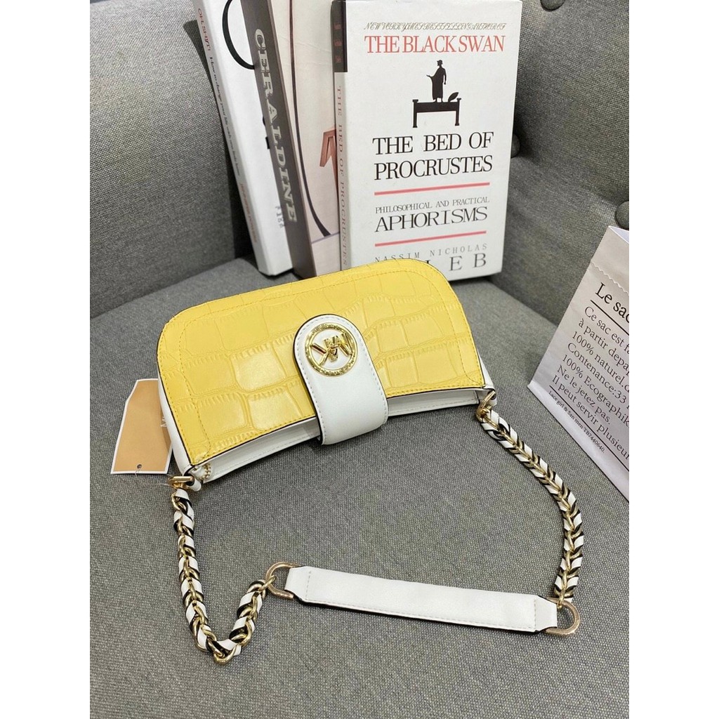 Túi da vân Croco-MK CARMEN EXTRA-SMALL