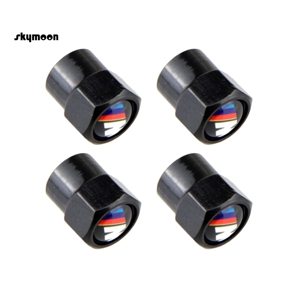 Set 4 nắp đóng ống van chuyên dụng dành cho bánh xe hơi BMW