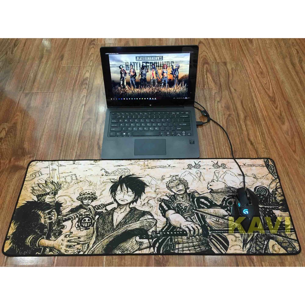 Lót chuột luffy cỡ lớn 80x30