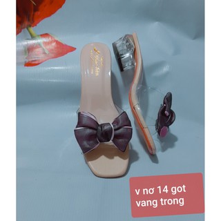 Ảnh thật guốc nữ đẹp size 33 đến 44 cao 2 phân, 7 phân