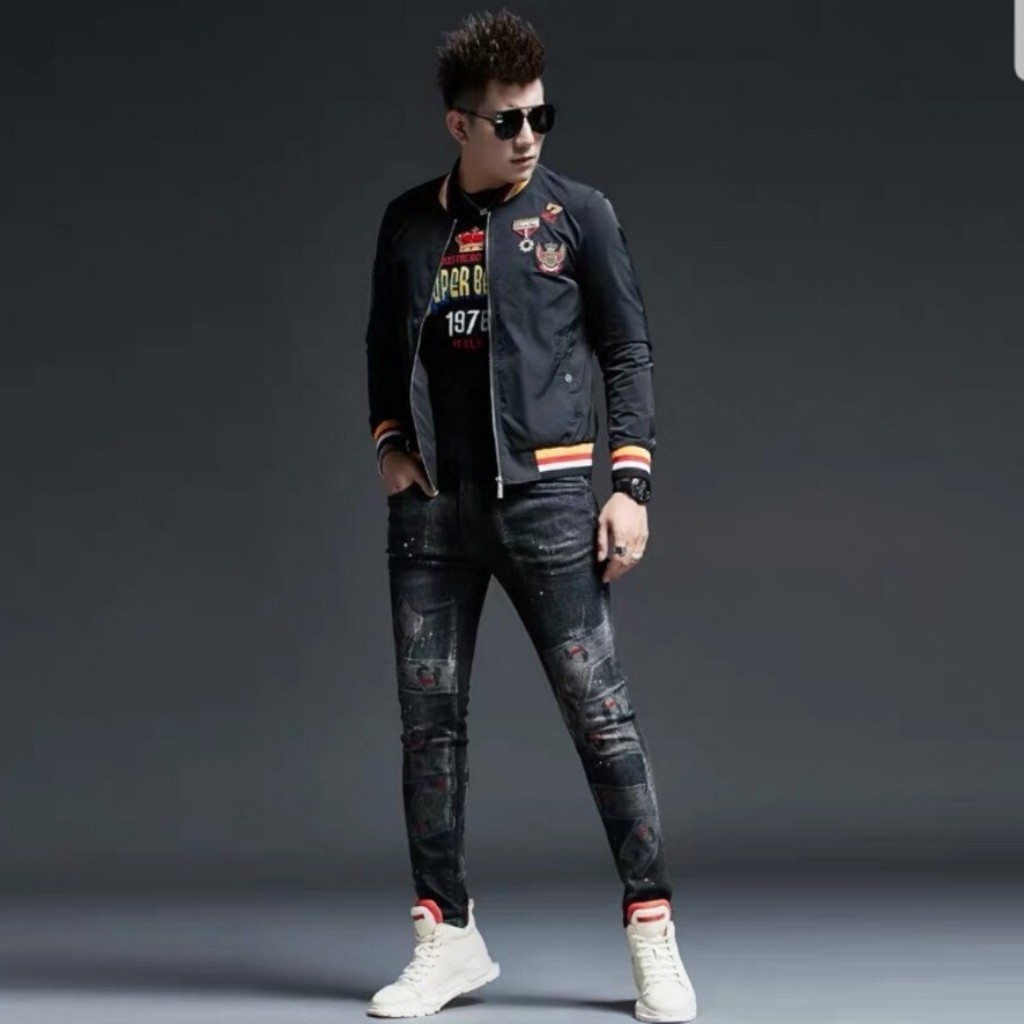 Áo Khoác Nam - Áo Khoác Dù z LOGO HUY CHƯƠNG HUY HIỆU Họa Tiết Cá Tính Phong Cách Trẻ Trung Năng Động | BigBuy360 - bigbuy360.vn