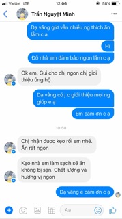 2kg kẹo bột + 1kg bột sắn