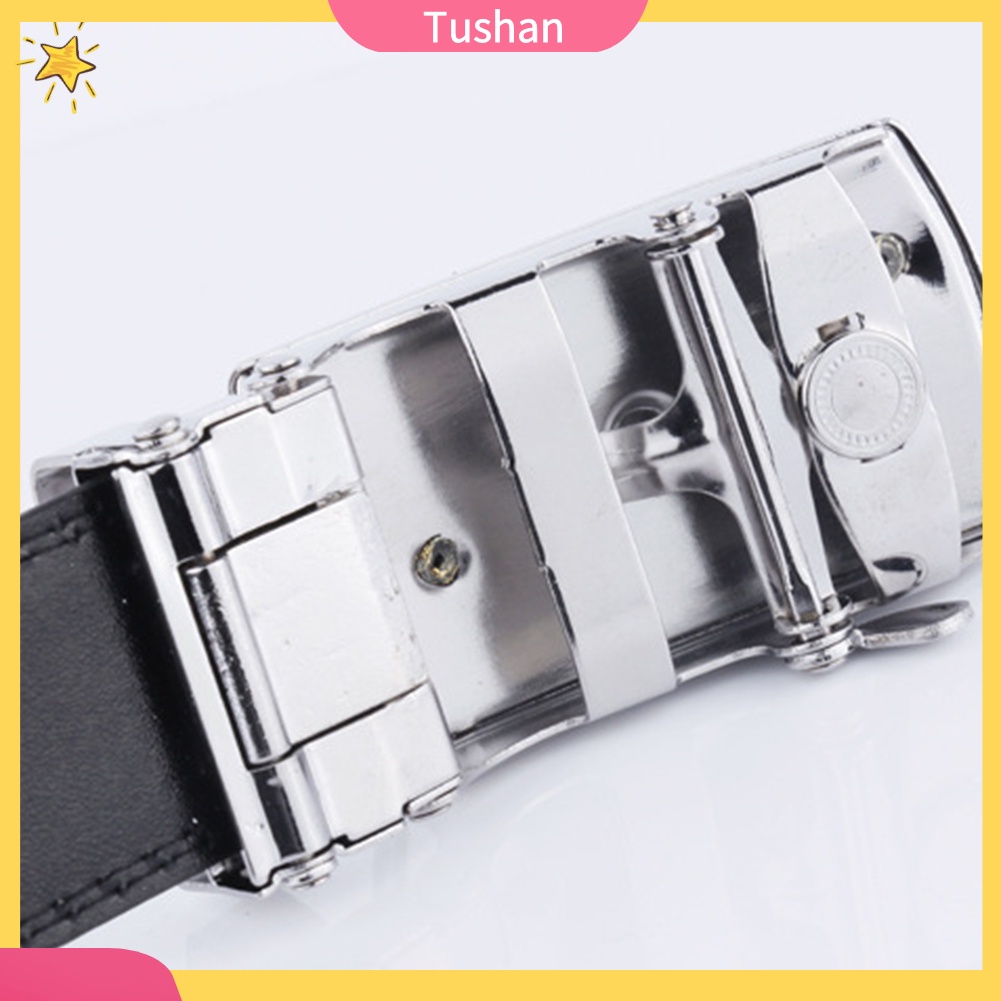 Thắt lưng giả da màu trơn thời trang cho nam