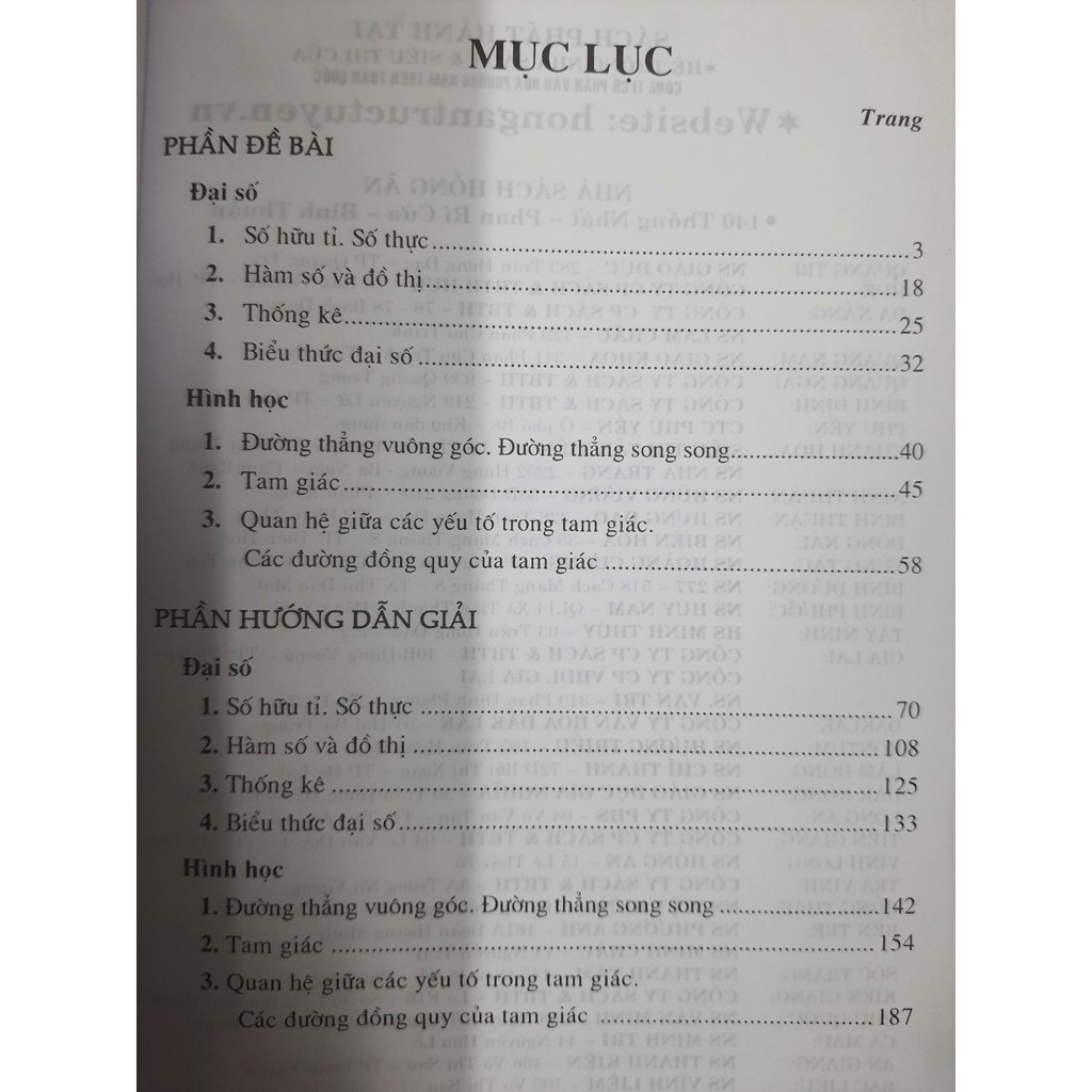 Sách - 500 Bài Toán Chọn Lọc 7