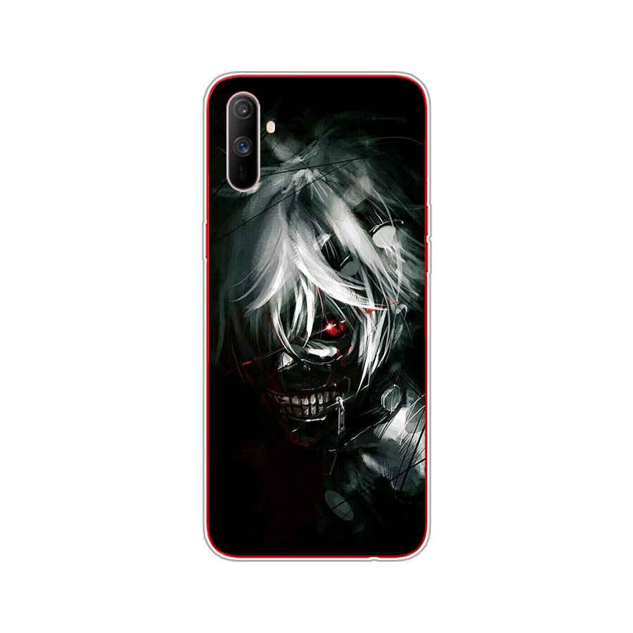 Ốp Lưng Điện Thoại Bằng Silicone Tpu Mềm Hình Tokyo Ghoul Cho Oppo Realme C3 / A1K / A37 / Neo 9 / F1 / A35 / F9 Pro