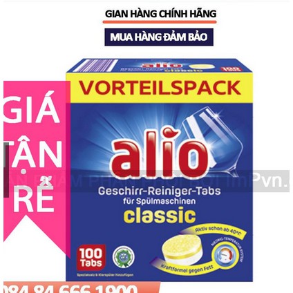 Hộp Viên Rửa bát Alio Classic hộp 100 viên ( Đức )