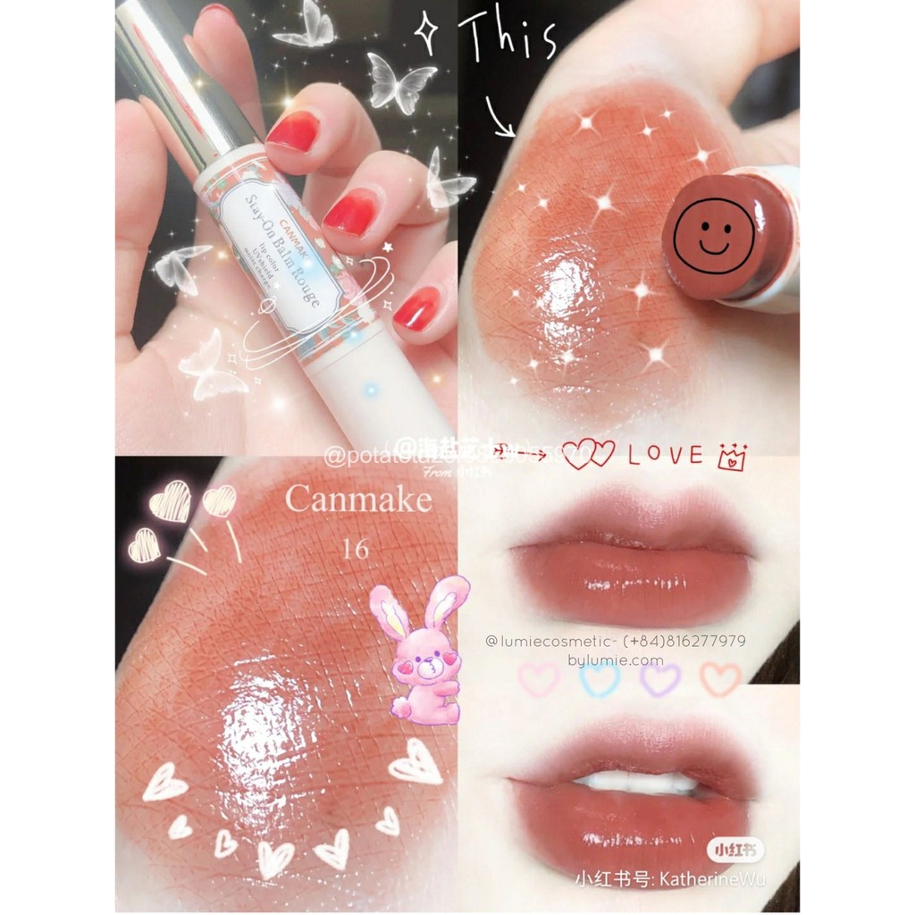 Son màu có dưỡng CANMAKE #16 | BigBuy360 - bigbuy360.vn