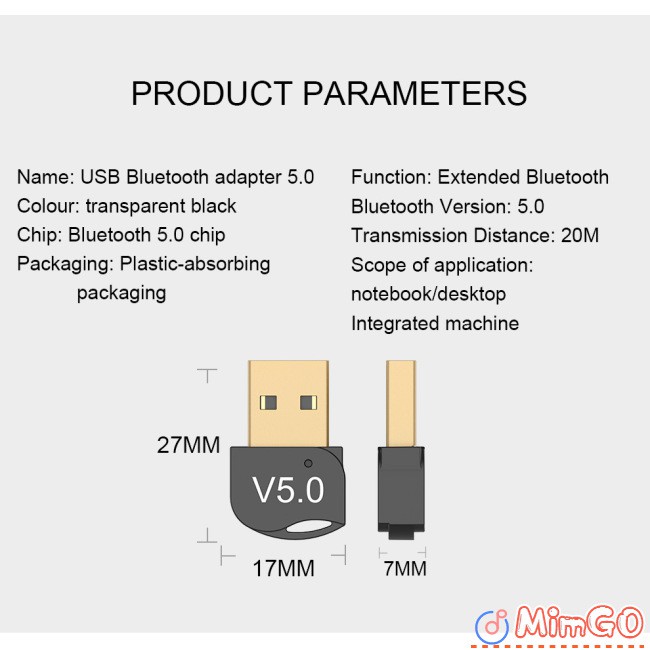 Usb Bluetooth 4.0 Cho Laptop Pc